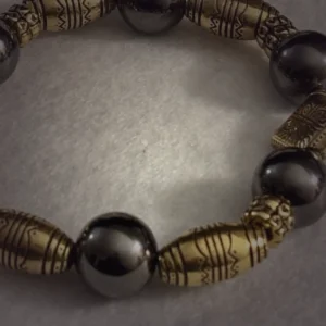 Daniel handcrafted beaded bracelet by Beautiful M Creations — “God is my judge” (Daniel 6:16-23)