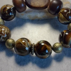 Adam — handcrafted one-of-a-kind beaded bracelet by Beautiful M Creations