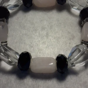 Agape — handcrafted one-of-a-kind beaded bracelet by Beautiful M Creations