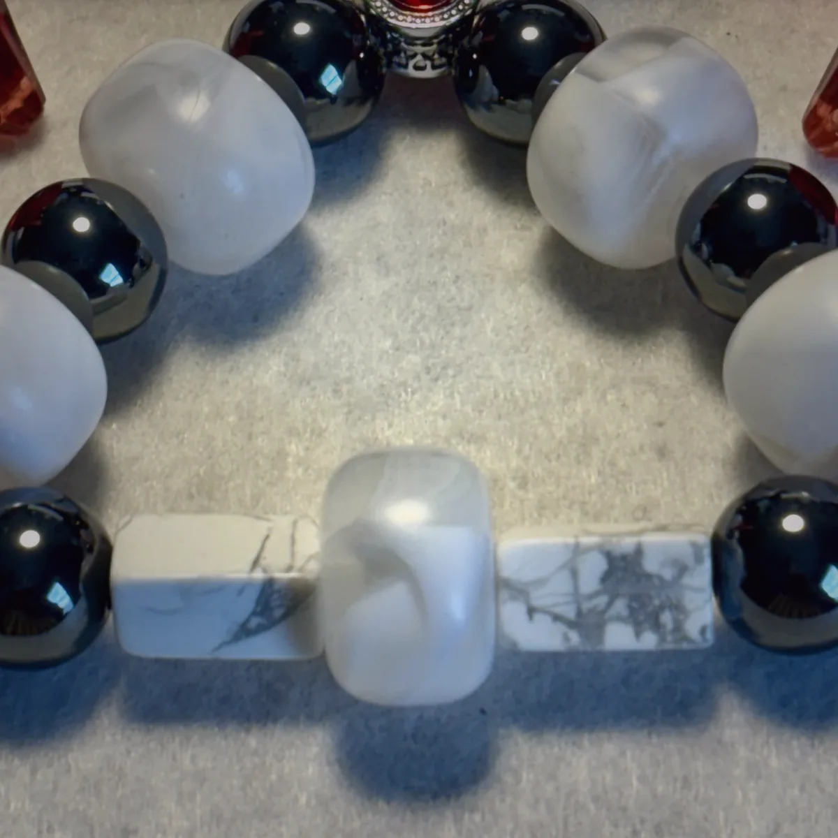 Blessed Trinity handcrafted beaded bracelet