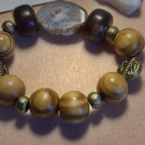 Disciple — handcrafted one-of-a-kind beaded bracelet by Beautiful M Creations