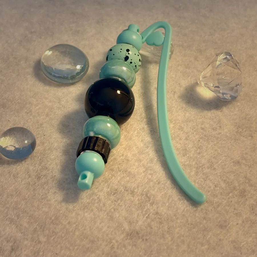 Handcrafted beaded bookmark by Beautiful M Creations