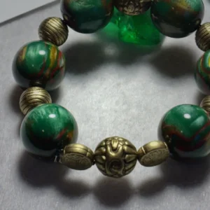 God's Garden — handcrafted one-of-a-kind beaded bracelet by Beautiful M Creations