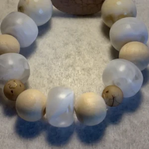 Inspiration — handcrafted one-of-a-kind beaded bracelet by Beautiful M Creations