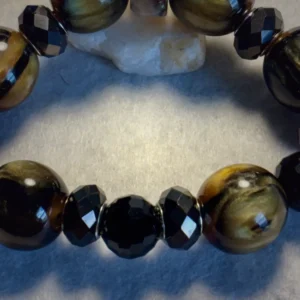 Issachar — handcrafted one-of-a-kind beaded bracelet by Beautiful M Creations