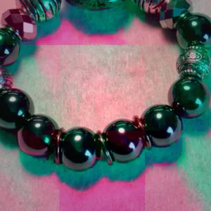 Joel — handcrafted one-of-a-kind beaded bracelet by Beautiful M Creations