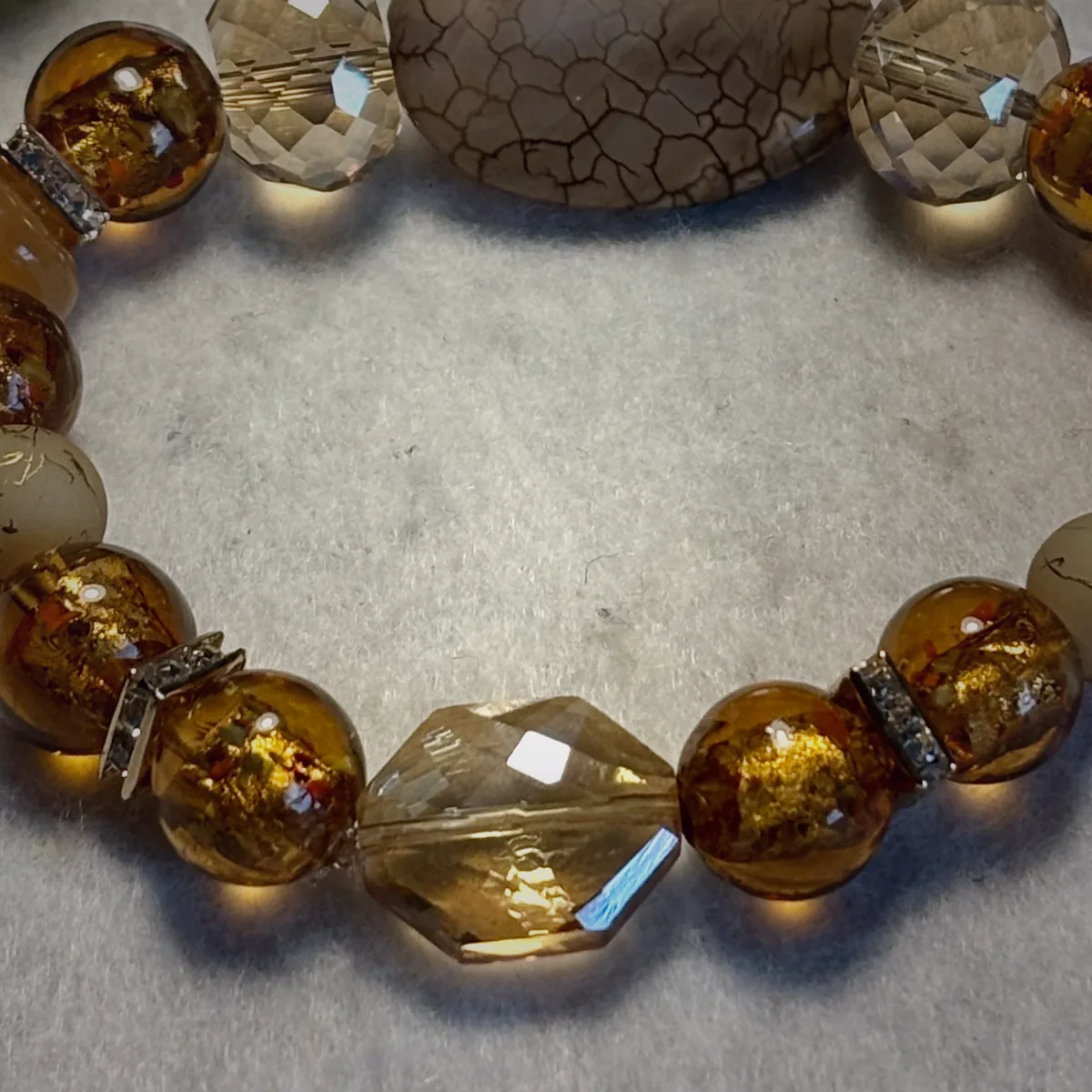 Oil of Worship handcrafted beaded bracelet