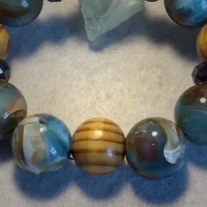Revelation — handcrafted one-of-a-kind beaded bracelet by Beautiful M Creations