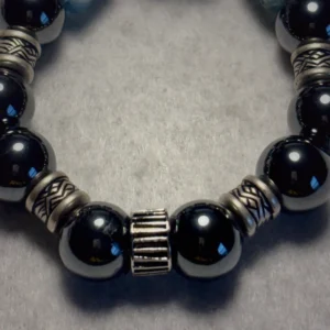 Samuel — handcrafted one-of-a-kind beaded bracelet by Beautiful M Creations