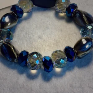 Shabach — handcrafted one-of-a-kind beaded bracelet by Beautiful M Creations