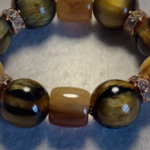 Surrendered — handcrafted one-of-a-kind beaded bracelet by Beautiful M Creations