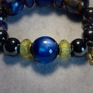 This Is How I Fight — handcrafted one-of-a-kind beaded bracelet by Beautiful M Creations